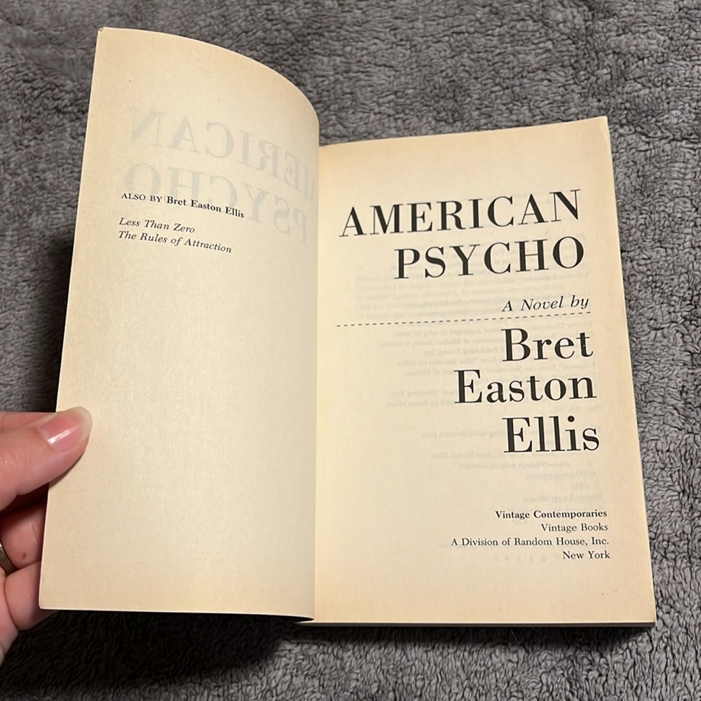 American Psycho by Bret Easton Ellis - Picture 3 of 4